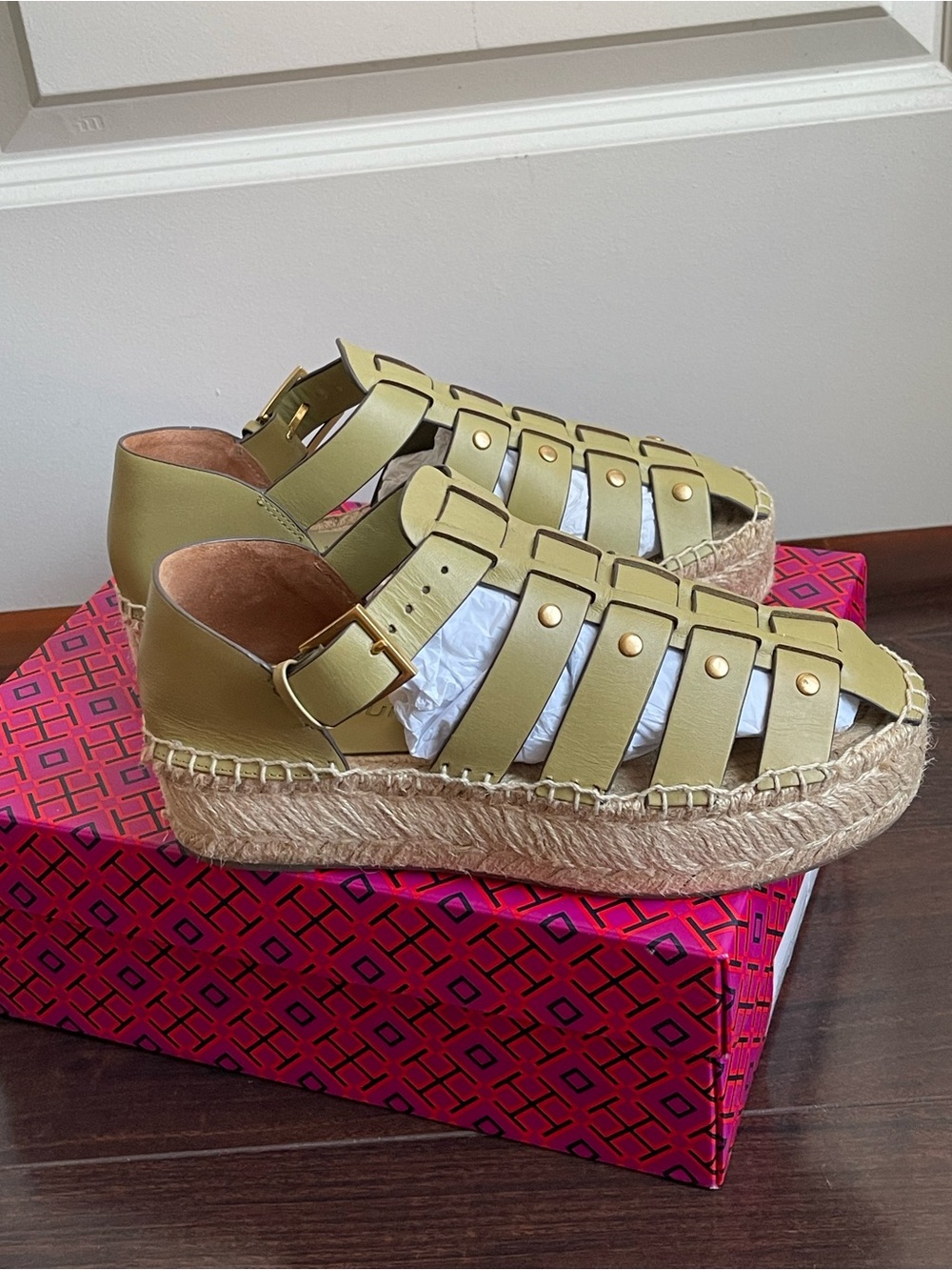 Tory Burch Fisherman Platform Espadrille